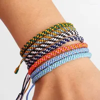 Charm Bracelets Bohemian Woven Rope For Women String Chain Adjustable Lucky Corn Knot Bracelet Men Jewelry