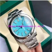2021 Quality Mens Watch Watches Wristwatches Perpetual New No Date 36mm 41mm Steel Domed Automatic Mechanical Movement Origin184F