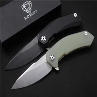 high quality MIKER folding knife blade440CStain black handle G10 outdoor camping hunting hand tools whole 271A