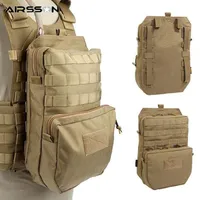 3L Tactical Molle Bag Waterproof Hydration Backpack Outdoor Water Bag for CS Game Military Combat Vest Accessories Hunting Bags T1265M