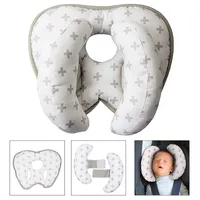 Pillows Baby Pillow Protective Travel Car Seat Head Neck Support Adjustable Children UShape Headrest Toddler Cushion 03 Years 230331