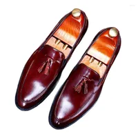 Dress Shoes 25861 Spring Genuine Leather Men's Formal Business Male British Tide