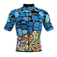 Racing Jackets 2023 Cycling Jersey Summer Men Short Sleevs Bike Clothing Maillot Ciclsimo Mtb Team Outdoor Bicycle Roadbike Wear