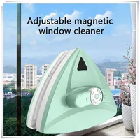 Magnetic Window Cleaners Window Cleaner Tools Magnetic Window Wiper Household Glass Brush Double Side Window Cleaning Brush 230331