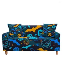 Chair Covers Halloween Sofa Cover Living Room Elastic Combination L-shaped 1 2 3 4 Seat Fundas