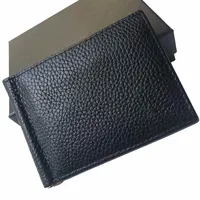 2021 Wallet for Credit Cards Mens Purses Leather Genuine High Quality Wallets Card Holder Money Clip Men's Purse With box3142
