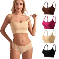 Yoga Outfit Solid Color Sexy Sports Bras Breathable Wirefree Padded Push Up Top Fitness Gym Workout Bra