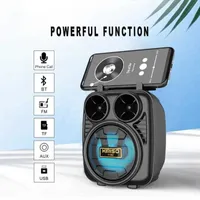 Portable Speakers Wireless Bluetooth Speaker Mini Subwoofer High Volume Home Outdoor Small Audio Wireless Speaker Music Player Accessories Z0331