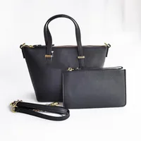 2 Pcs set Women Luxurys Designers Bags Handbags Crossbody Purses Shoulder Bags PU Totes Purses with Chains Straps wristlets wallet231a