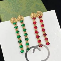 pearl dangle earrings Designer of Lion Head Jewel pendant