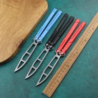 The One Balisong Triton Trainer Butterfly Trainer Unsharp Aluminum Handle Bushing System BM Squid Nautilus Sea Monster Parrot Swin245W