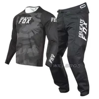 Men's Tracksuits Delicate Fox 180 Oktiv Trev Jersey Pants Motocross Gear Set MX Combo Motorbike Mountain Bicycle Offroad Suit Men Racing Kits