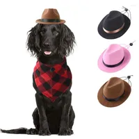 Dog Apparel Funny Pet Hat For Cat Western Cowboy Po Prop Universal Cap