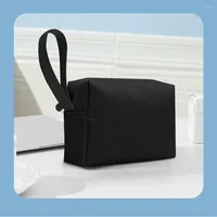 Storage Bags Earphone Case Power Bank U Disk Bag Large Capacity Digital With Handle Carrying Pouch Zipper Closure For Business