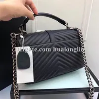 Women evening bag handbag shoulder chain genuien leather high quality fashion purse tote cross body luxury2994