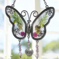 Christmas Decorations Butterfly Ornaments Mother Gift Mom Fashion Jewelry Women Heat Charm Glass