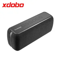 Portable Speakers XDOBO X8 Portable Subwofer Bluetooth 5.0 60W Deep Bass Soundbar with IPX5 Waterproof Speaker 360 Surround Sound Voice Assistant Z0331