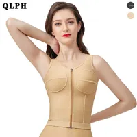 Women's Shapers Shaping Tops After Female Breast Augmentation Chest Elastic Compression Fat Filling Body Shaper Underwear Fixed Prosthesis