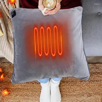 Carpets Hand Warmer Heat Throw Pillow Lumbar Support Heated Seat Cushion Electric Heating Fatigue Body Pain Relief Therapy