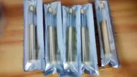 Rechargeable 1ML Disposable Vape Pen 1ML Empty Vapes E Cigarettes Stater Kits 200mAh Built-in Battery Ceramic Coil Thick Oil Vaporizer Pens