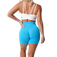 Yoga Outfits Nvgtn Seamless Pro Shorts Spandex Woman Fitness Elastic Breathable Hip lifting Leisure Sports Running 230331