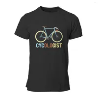 Men's T Shirts Cycologist Funny Bike Bicycle Cycling Lover Gift Custom Games Kawaii Sleeve Streetwear T-shirt 6297
