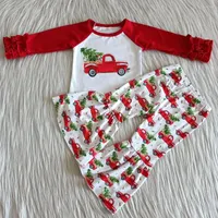 Clothing Sets Design Baby Girl Clothes Set Milk Silk Girls Boutique Outfits Kids Designer Christmas Toddle