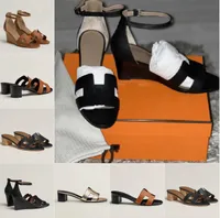 Luxury designer Women sandal high heels wedge flats Calfskin Legends Wedge Legend Sandals genuine leathers strap shoes white black brown EU35-43