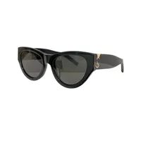 Gafas de sol de diseñador de lujo para mujeres y hombres Gafas de sol damas gafas de sol retro UV400 lentes protectoras con estilo de ojo de gato de calidad de calidad de moda en la pierna
