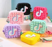 Fashion Bags Pop Purse Fidget Toy Bubble Umhängetasche Geburtstagsgeschenk für Kinder Jungen Sensory Popper Girl Purse Toys7447035
