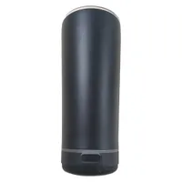 Poptop 18 oz rostfritt stål dubbelväggisolerad tumlare med Bluetooth -högtalare