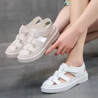Sandals Summer Woman Sneakers Sandals Platfrom Flats Casual Fashion Gladiator White Elegant Comfortable 2023 Trend Beach Free Shipping AA230503