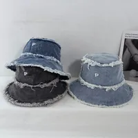 Nieuwe 2023 Designer Ball Hat Stary Stijl omgekeerde Triangle Letter Gradiënt kleur cowboy visser hoed viziervisor
