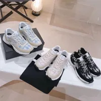 2023 Designer Summer Hot Style C Family Sneakers Calfskin Casual Reflective Matsuda Sole Dad Shoes Anti Slip Hot Style Woven Shoes Casual Cepatile Women's Shoes