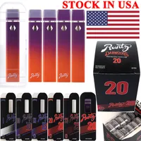 В складе США дистиллят Runtz Runty Dabwoods Одноразовые E -сигареты Vape Puns 280mah Аккумуляторная батарея 1 мл пустые стручки для толстых наборов из масла 10 10 вкусов
