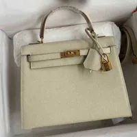 Authentic Semi-Handmade Handbag Kellies Wax Leather Classic Purse Bag Litchi Designer H eme Togo Satchel Handmade Lady Cowhide Epsom Outlet6OXO