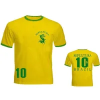 2023 Mais Nova Moda 3d Impresse Sepultura Camisetas de Rocha Para Homens/Mulheres T-shirt estivo