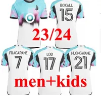 مشجعو لاعب الإصدار 2023 مينيسوتا FC United Soccer Jerseys Away Kids Kits LOD 17 Boxall 15 Hlongwane 21 Fragapane 7 23 24 Jersey Football Shirts Man Top MLS