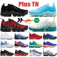New Plus TN Running Shoes Triple Black White University Blue desde Cherry Cotton Candy Midnight Navy Obsidian Be True Mens Designer Sneakers Womens Trainers