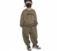 2023 Bahar Sonbahar Hoodies Çocuklar Erkekler Girsls Giyim Pamuk Uzun Kollu Çocuk Kıyafetleri Takip Bebek T-Shirt Pantolon 2 PC/Takım