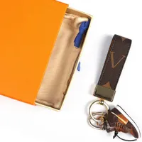 Keychain High QualTiy Key Chain Key Ring Holder Brand Designers Key Chain Porte Clef Gift Men Women Car Bag Keychains 12 Styles With Box