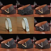 Cinturones de diseñador para hombres Cinturones estampados de moda clásica Cinturones de tela escocesa Cinturones de jeans de mujer con hebilla de deslizamiento de letras informales para hombres con caja