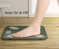 Smart Bluetooth APP Digital Weight Health Monitor Bathroom Body Fat Scale Small Household Weighing Scale Load 180kg H12292522082