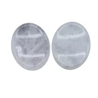 Loose Gemstones Natural Crystal Rose Quartz Gemstone Worry Stone Colorf Mas Healing Energy Stones For Thump Drop Delivery Jewelry Dh5G7