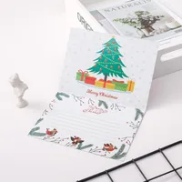 Party Gunst Diy Diamond Painting Christmas Cards Kit Jaar wenskaart Xmas Supplies FBS889