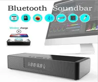 Home Theater Soundbar Altoparlante Bluetooth Colonna audio per computer Boombox Music Center con caricatore wireless Orologio Caixa De Som J27623158