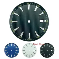 Repair Tools & Kits Black Blue White Black Yellow 33 2mm Sterile Watch Dial Parts For NH35 NH36 Mov't Splint Vertical Stripes3342