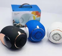 Haut-parleurs portables Little Golden Egg Touch Haut-parleur à la mode sans fil Mini carte Creative Gift Bluetooth Subwoofer4961586