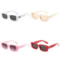 Luxury Offs White Frames Fashion Sunglasses Style Square Brand Men Women Sunglass Arrow x Frame Eyewear Trend Sun Glasses Bright Sunglasse Ve24