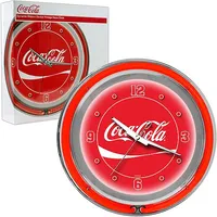 14 Orologio al neon Coca-Cola, nastro dinamico